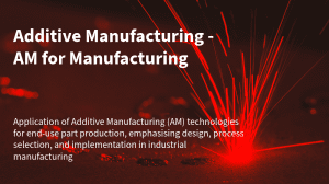 AM Manufacturing Image
